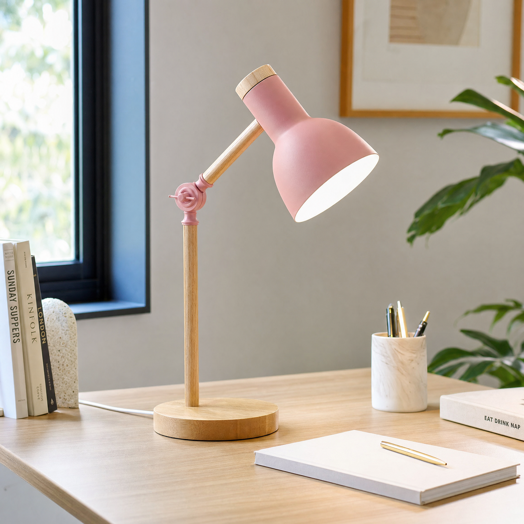 Lever-Arm Task Lamp