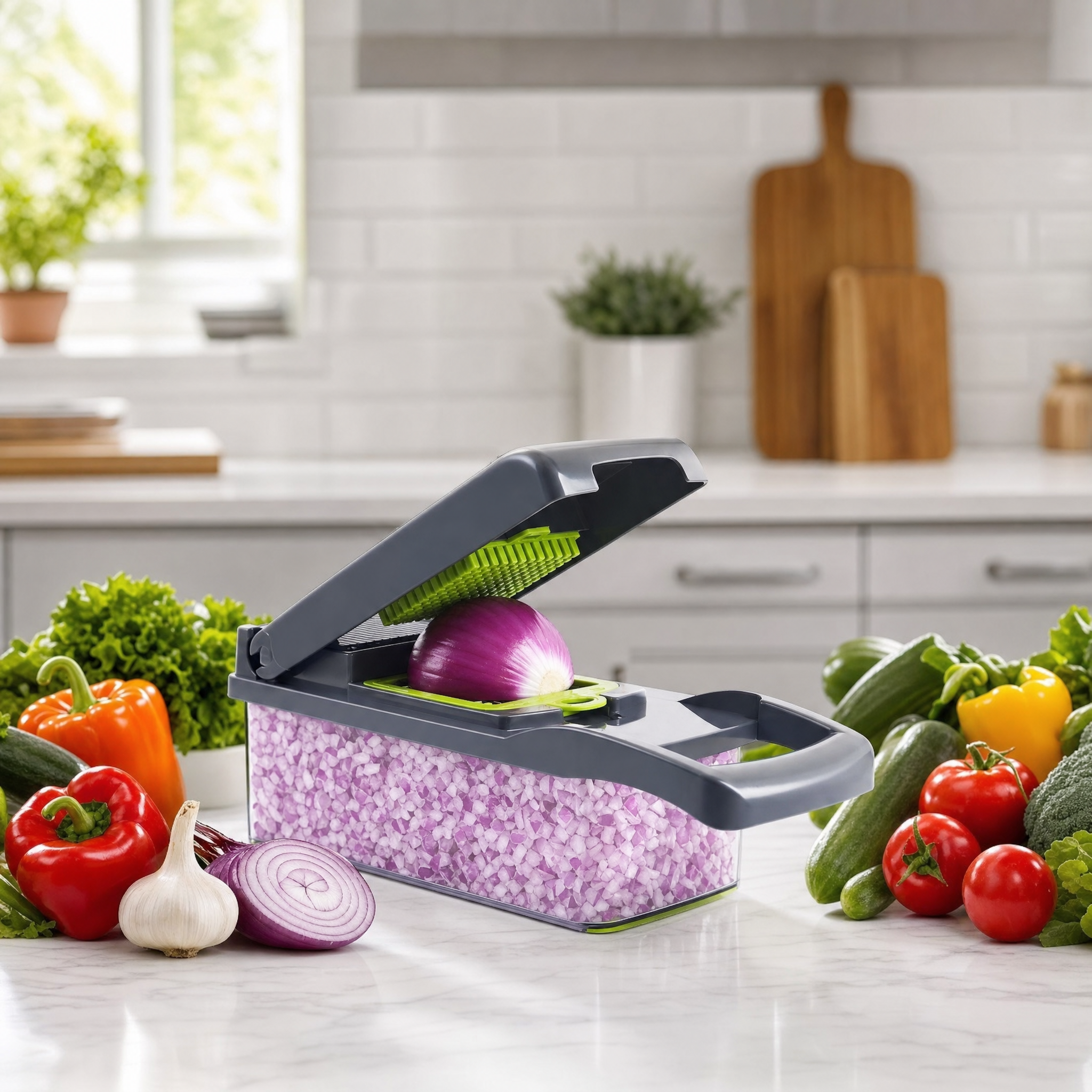 Multi-Blade Vegetable Prep Tool