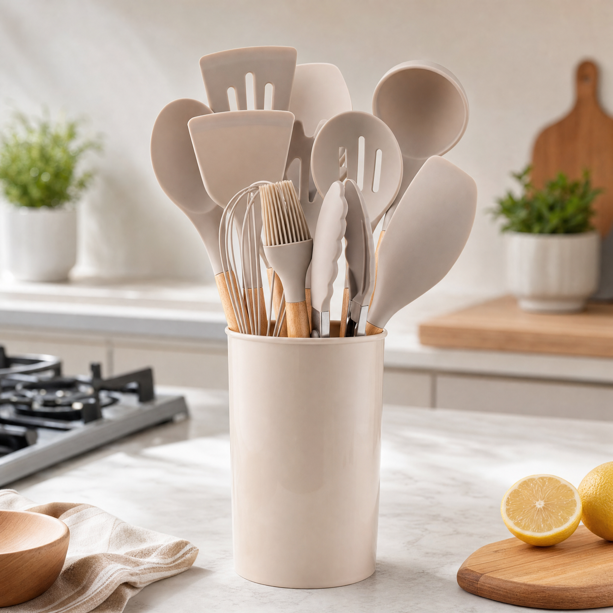 12-Piece Heat-Resistant Utensil Set