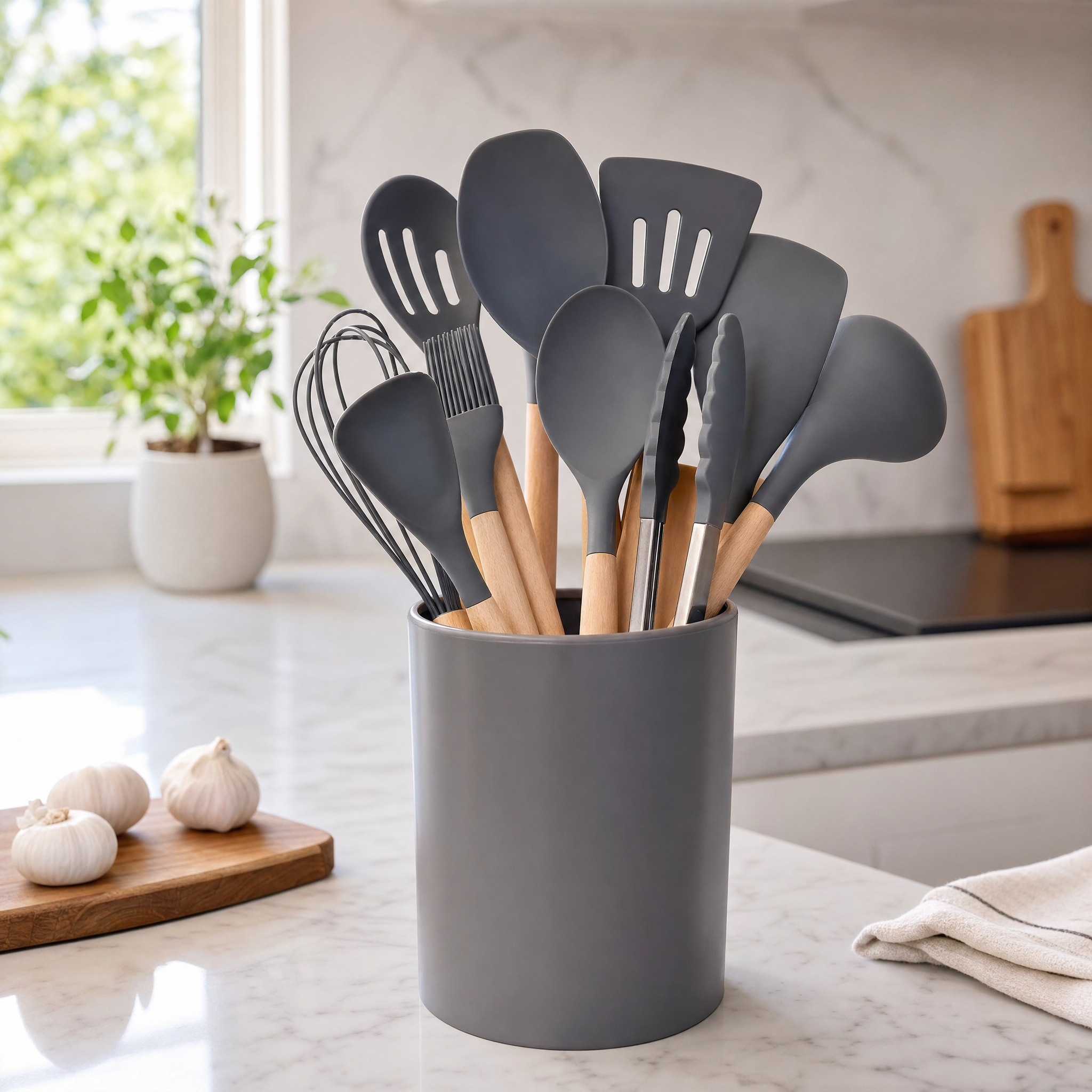 12-Piece Heat-Resistant Utensil Set