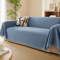 Herringbone Tasseled Throw Cover