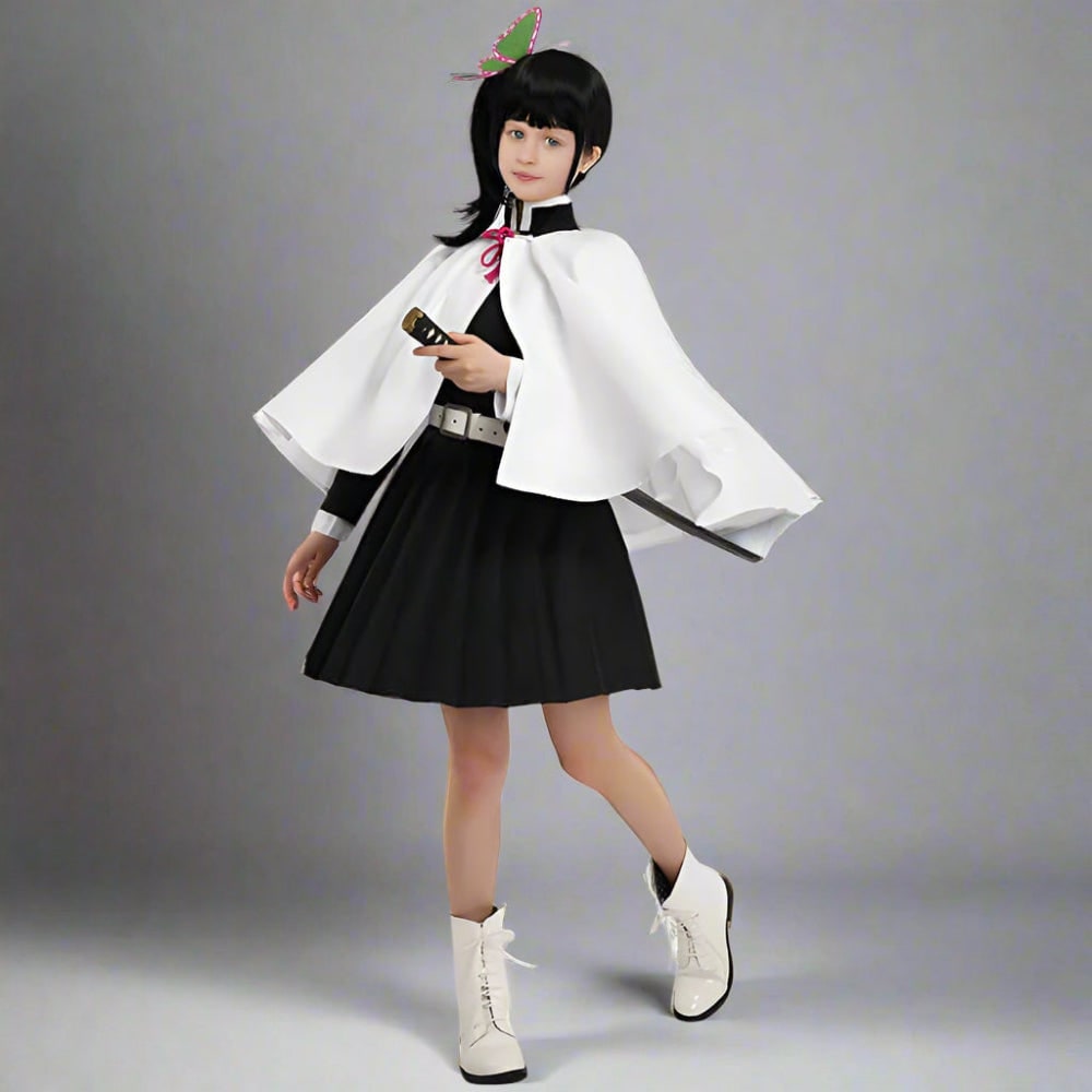Cosplay Costume Anime Haori Jacket Set with Wide Leg Wraps in Six Colourways