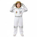 Kids Halloween Astronaut Costume with Soft Helmet and Gloves for Role Play