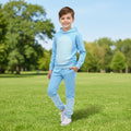 Kids Halloween Character Costume and Mask Set with Hooded Top Joggers Gloves