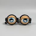 Crazy Eyes Glasses Halloween Accessories Novelty Prank Toy with Moving Eyelids