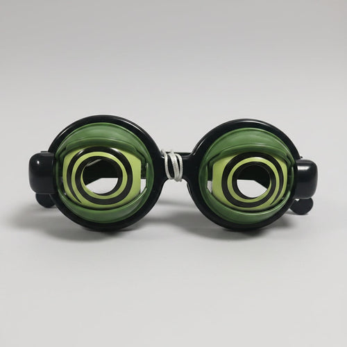 Crazy Eyes Glasses Halloween Accessories Novelty Prank Toy with Moving Eyelids