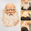 Halloween Costume Mask with Realistic Beard and Bushy Moustache Hair