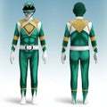 Superhero Bodysuit Costume with Muscle Print Full Hood and Integrated Gloves