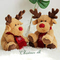 Christmas Decorations Reindeer Plush in Soft Fabric for a Child's Room