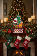 Advent Calendar Tree Shaped with 24 Drawers to Refill