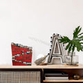 Advent Calendar Wooden House with 25 Numbered Drawers