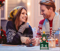 Advent Calendar Wooden Tabletop with a Date to Update