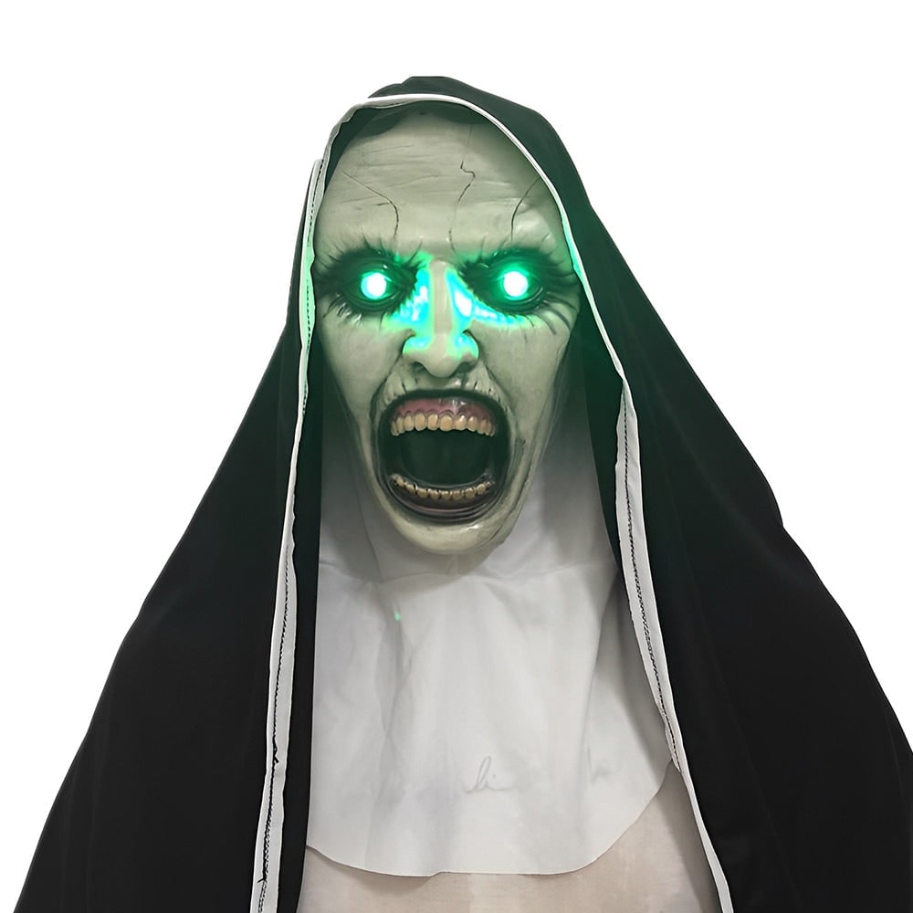 Realistic Silicone Old Man Halloween Face Mask with Moulded Wrinkles and Chest Bib