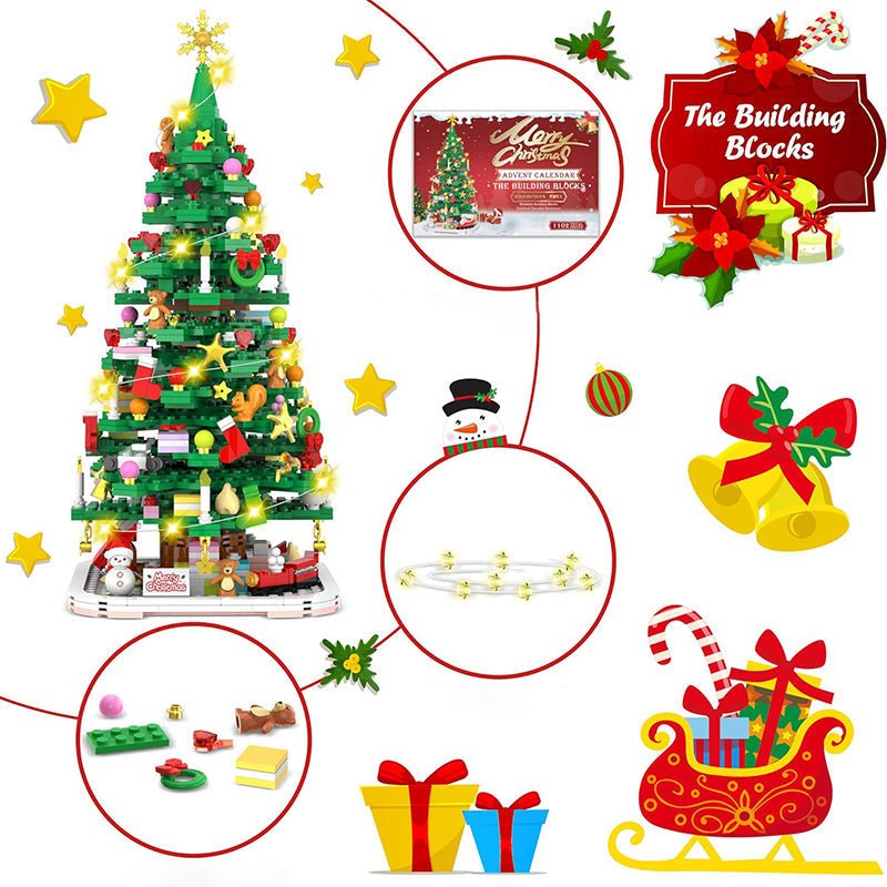 Advent Calendar Making Set with 1102 Pieces to Assemble