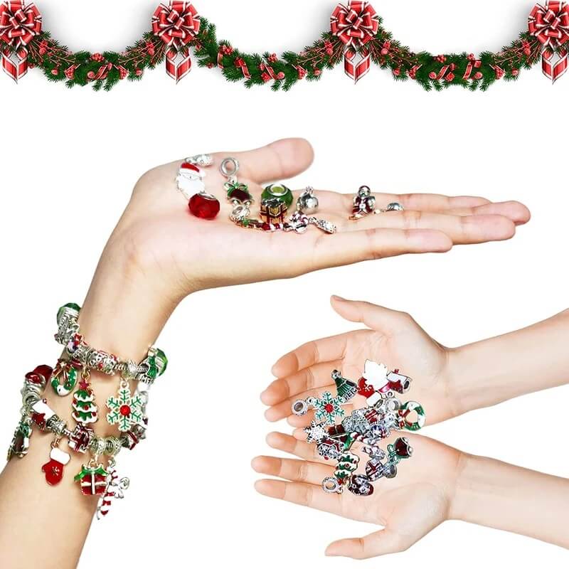 Advent Calendar Bracelet Beads in Seven Themed Sets