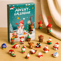 Advent Calendar with 24 Surprise Gifts and Keyrings