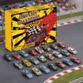 Advent Calendar Race Cars with 24 Mini Vehicles and Track