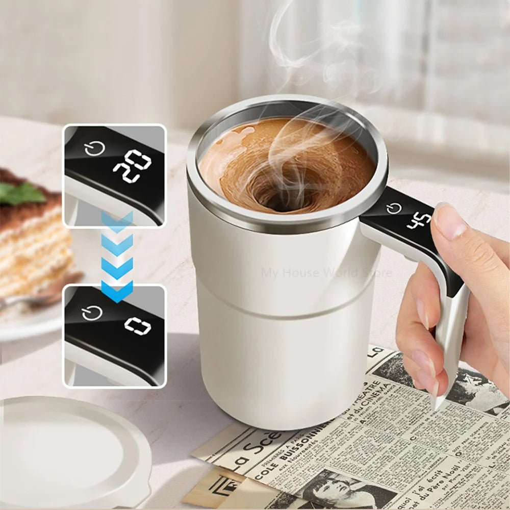 Self-Stirring Travel Mug