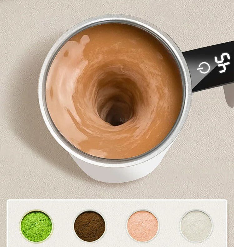 Self-Stirring Travel Mug
