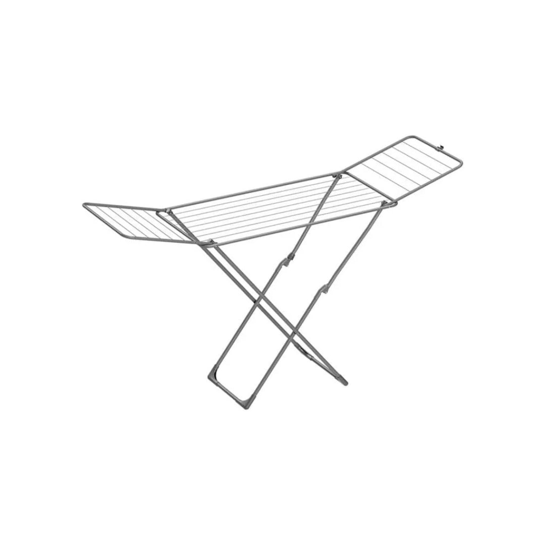 Foldable Clothes Airer Gullwing Drying Rack 182cm Wide with 17 Coated Rods