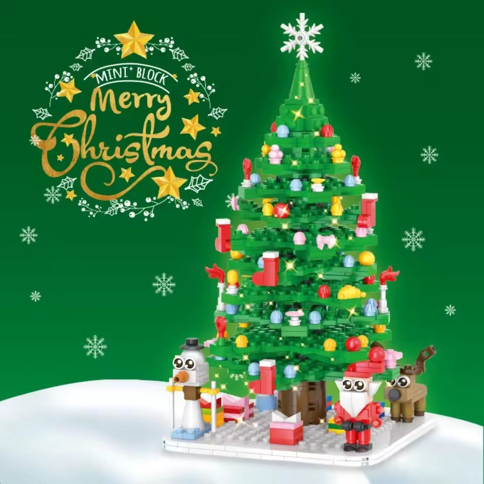 Advent Calendar Building Blocks in a 24 Grid Toy Set