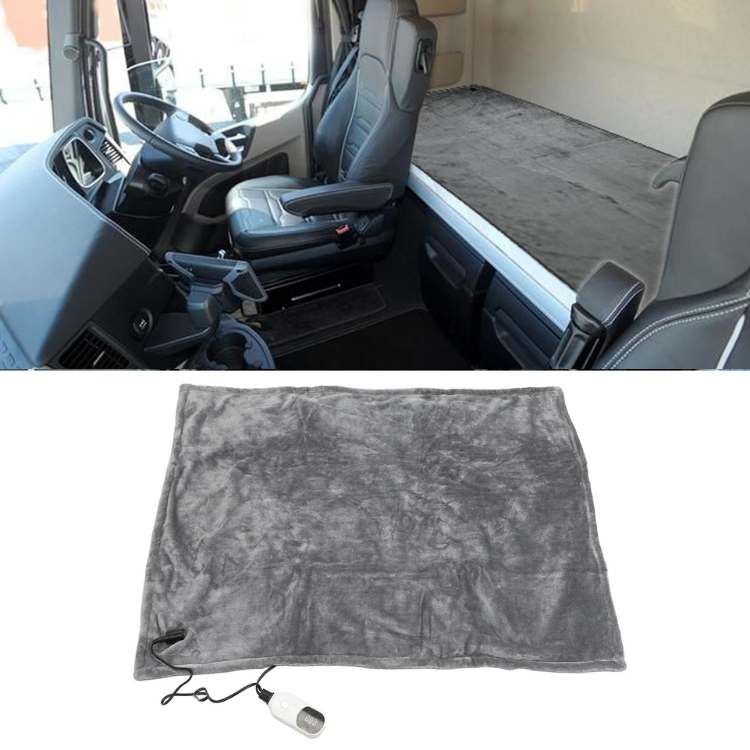 Electric Blanket Heated Travel Throw with Compact Fold and Adjustable Warmth