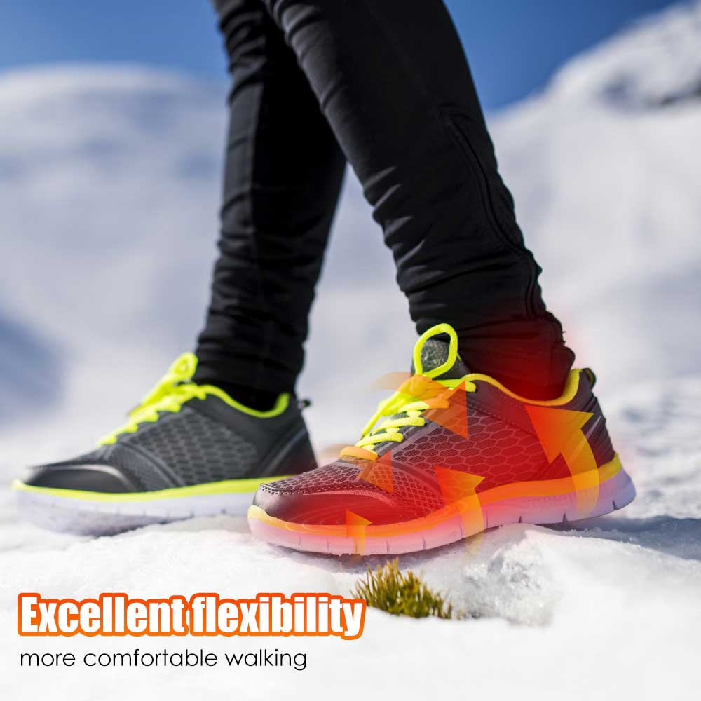 Electric Warming Foot Insoles Unisex Heated Insoles for Cold Weather and Outdoor Work
