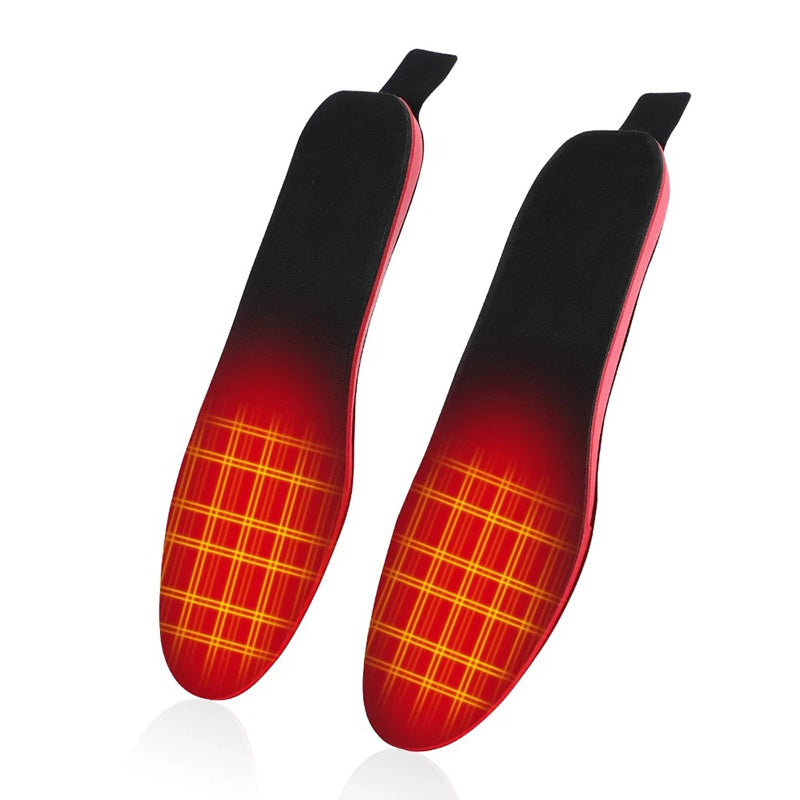 Heated Insoles Wireless Rechargeable Foot Warmers with Remote Control and Trim to Fit