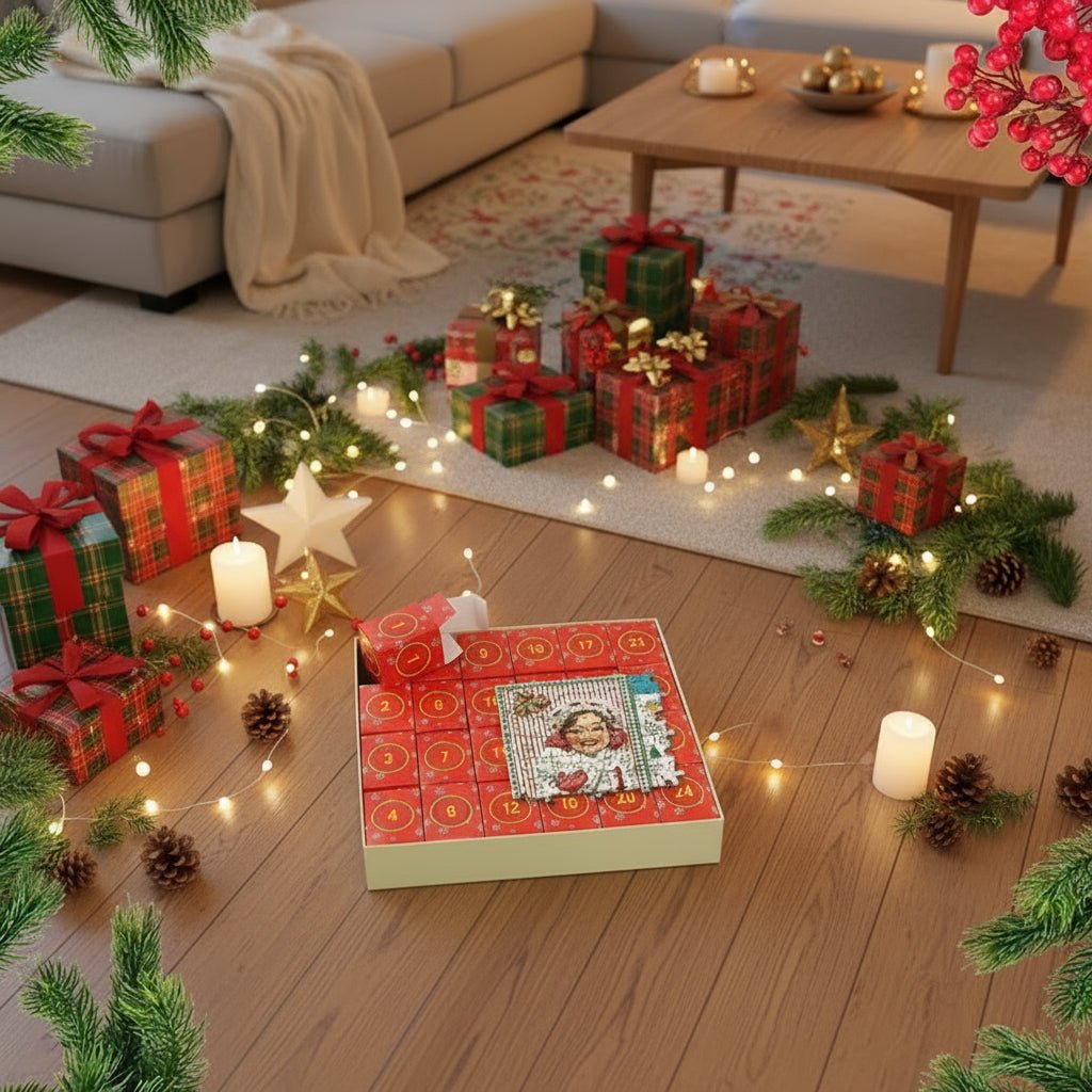 Advent Calendar Puzzle 1000 Pieces Added Day by Day