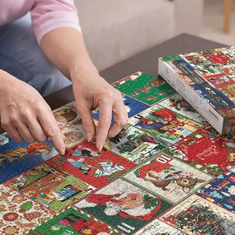 Advent Calendar Puzzle 1000 Pieces Added Day by Day