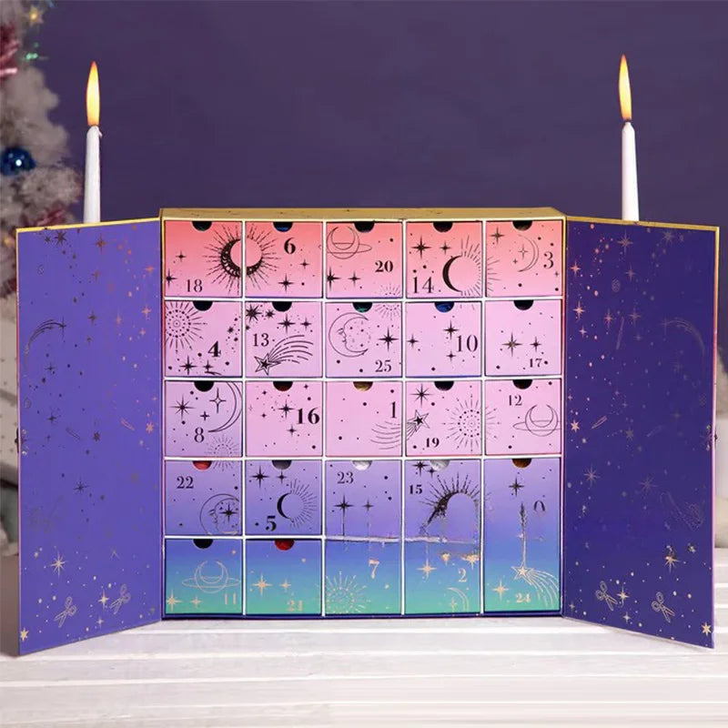 Advent Calendar Knitting Set with Yarn and Materials for 25 Days