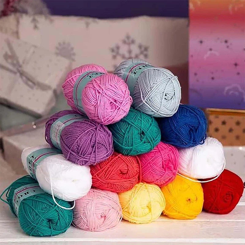 Advent Calendar Knitting Set with Yarn and Materials for 25 Days